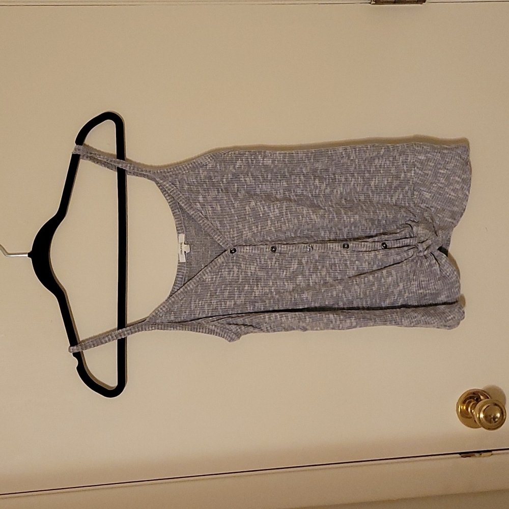 Maurices knitted tank with a knot at front. Super soft. Size M